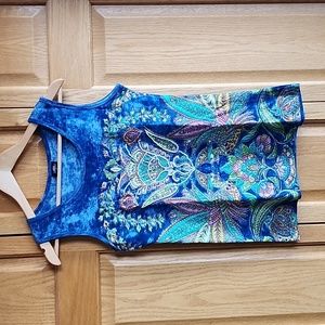 Miss Nikky tie dye tank top size Medium